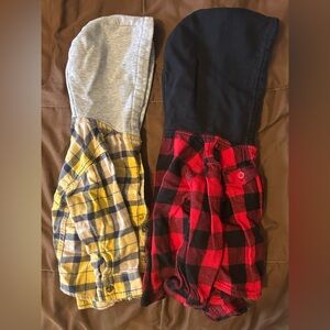 3 piece baby boy flannels 12 months